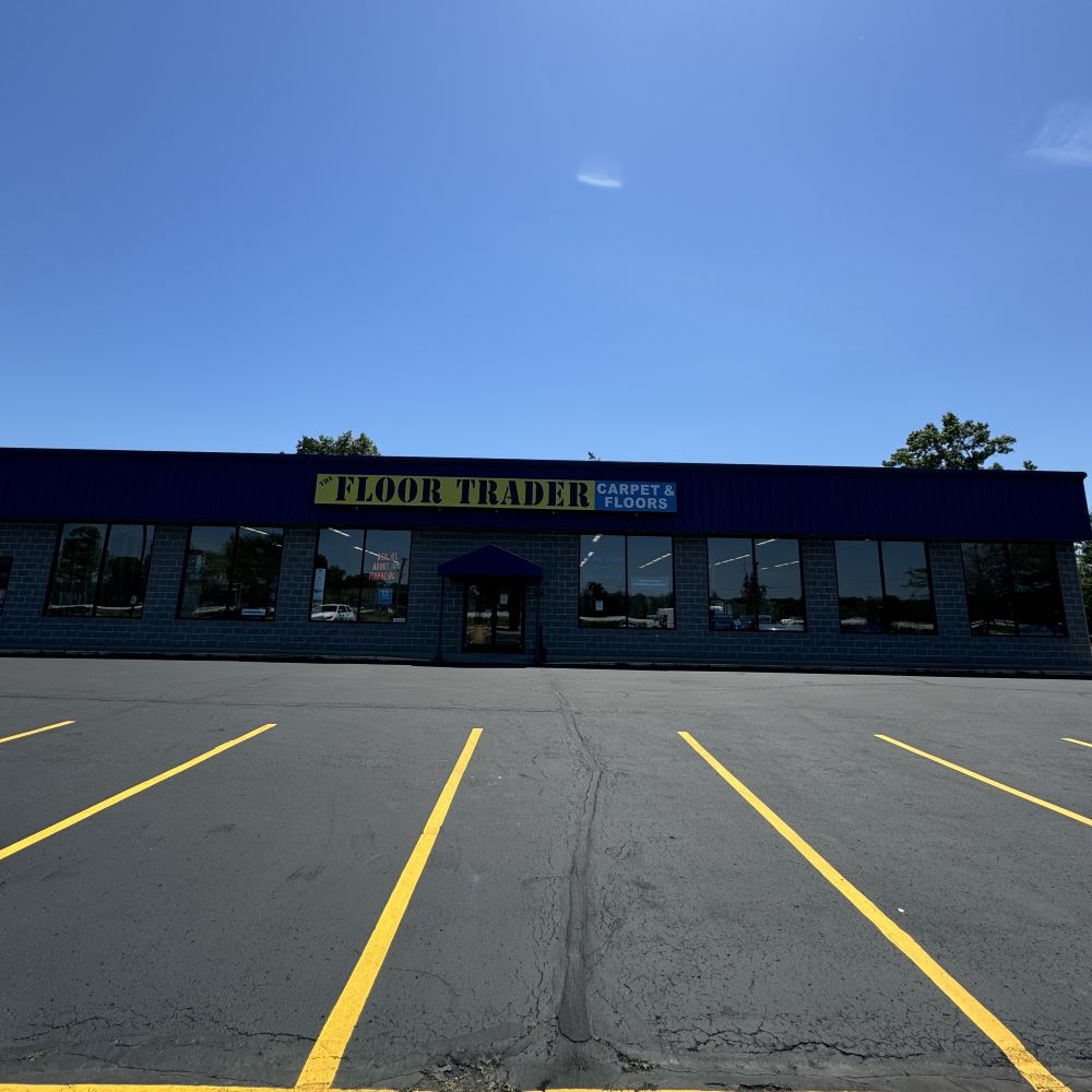 Outside view of floor trader showroom